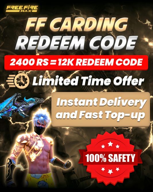 2400₹ Mein 12K Redeem code– Limited Time Offer!