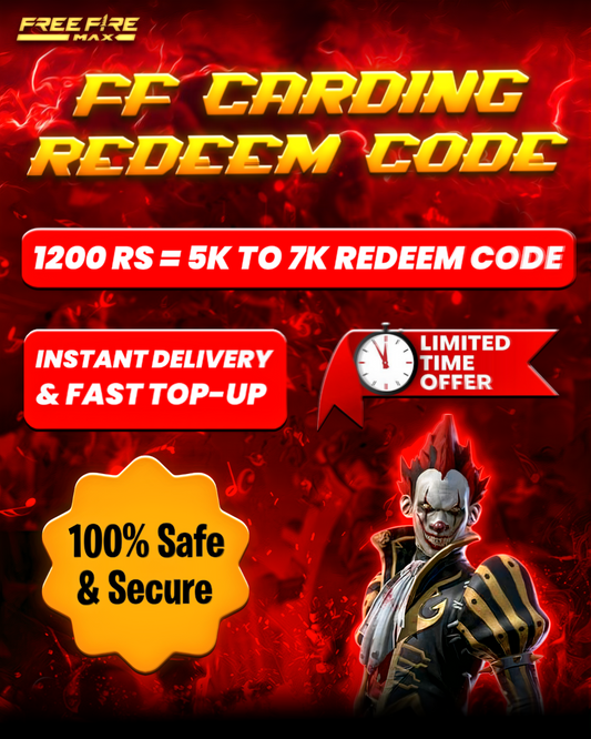 1200₹ Mein 5K–7K Redeem code– Limited Time Offer!